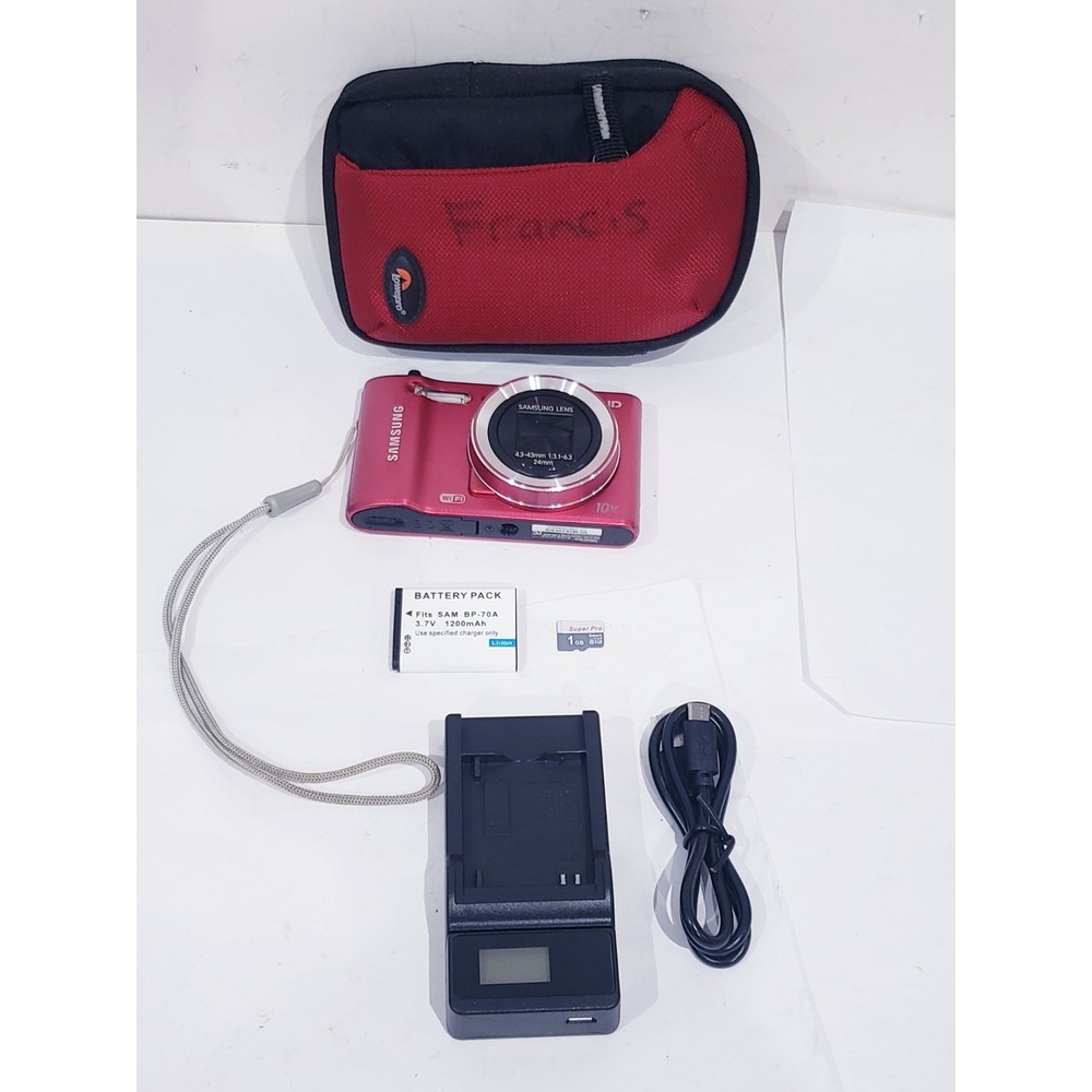 Samsung WB30F Digital Camera 16.2MP  - Tested & Working